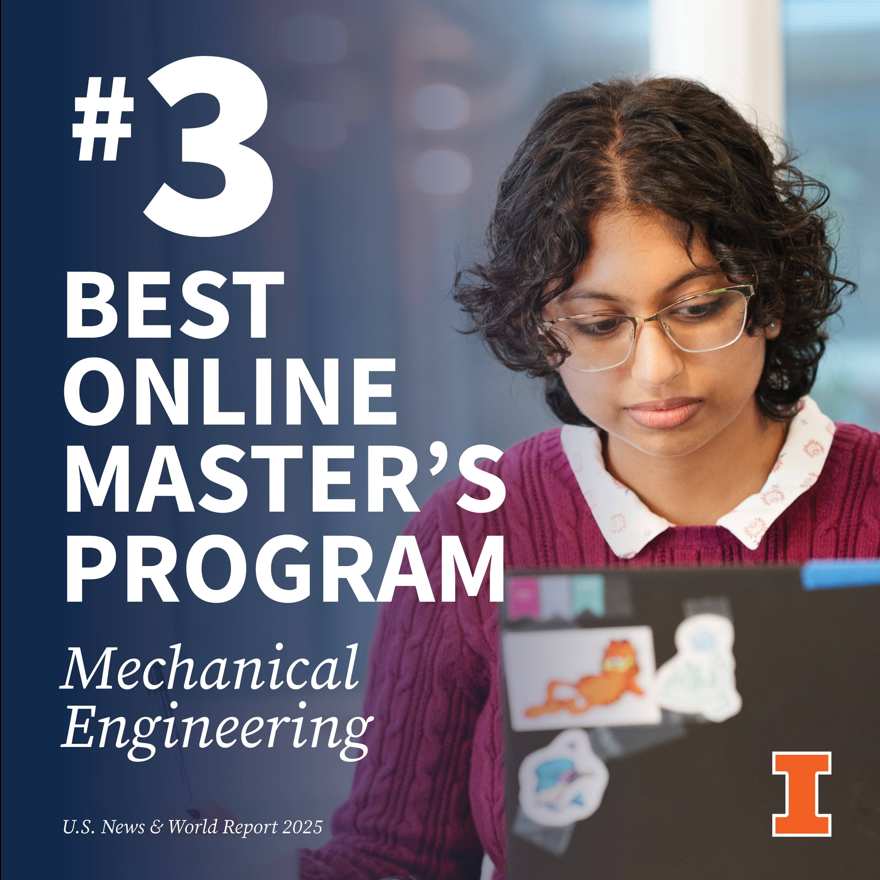 #3 Best Online Master's Program in Mechanical Engineering