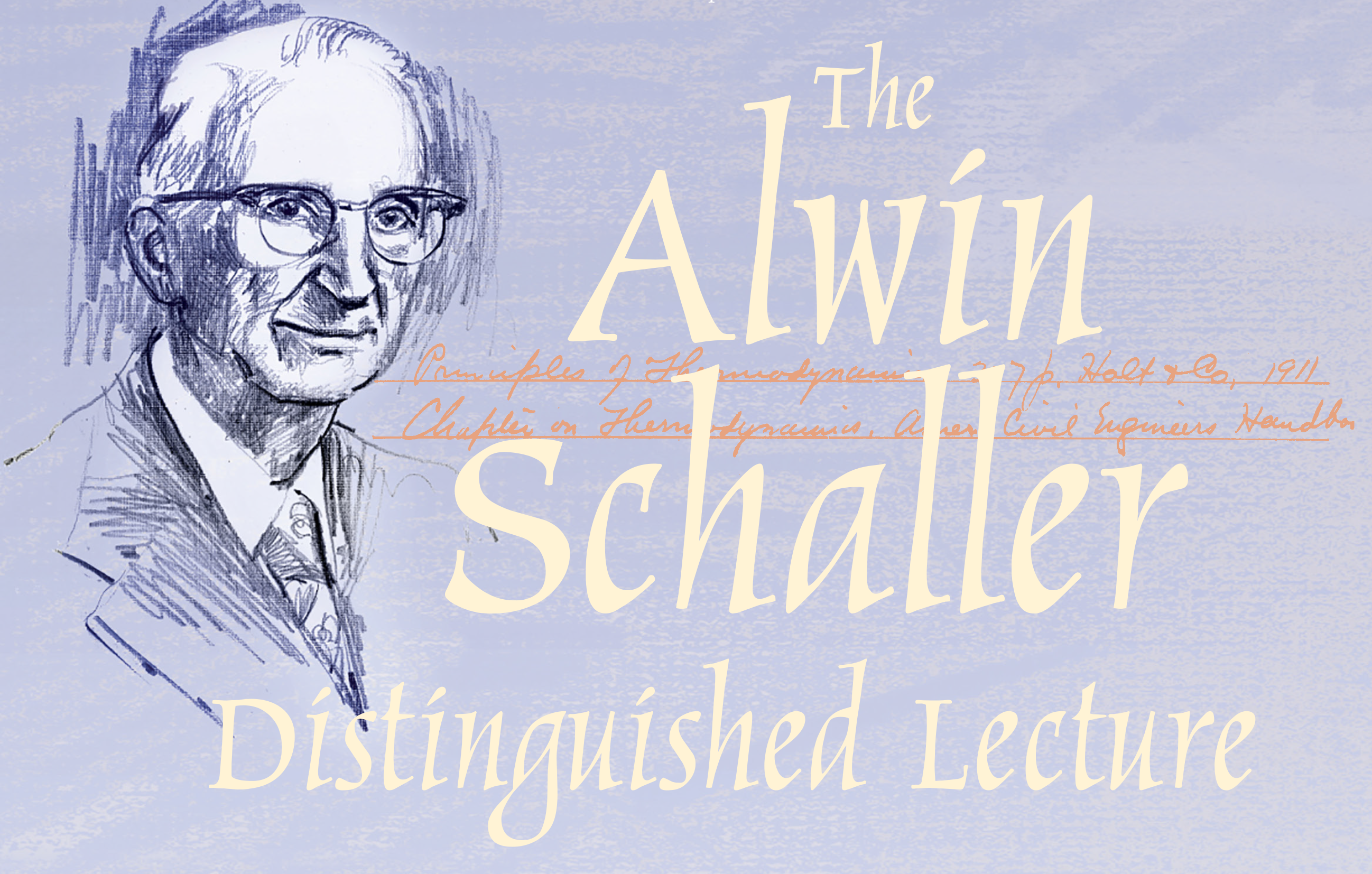 Alwin Schaller Distinguished Lecture poster design