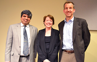 Mary C. Boyce, center