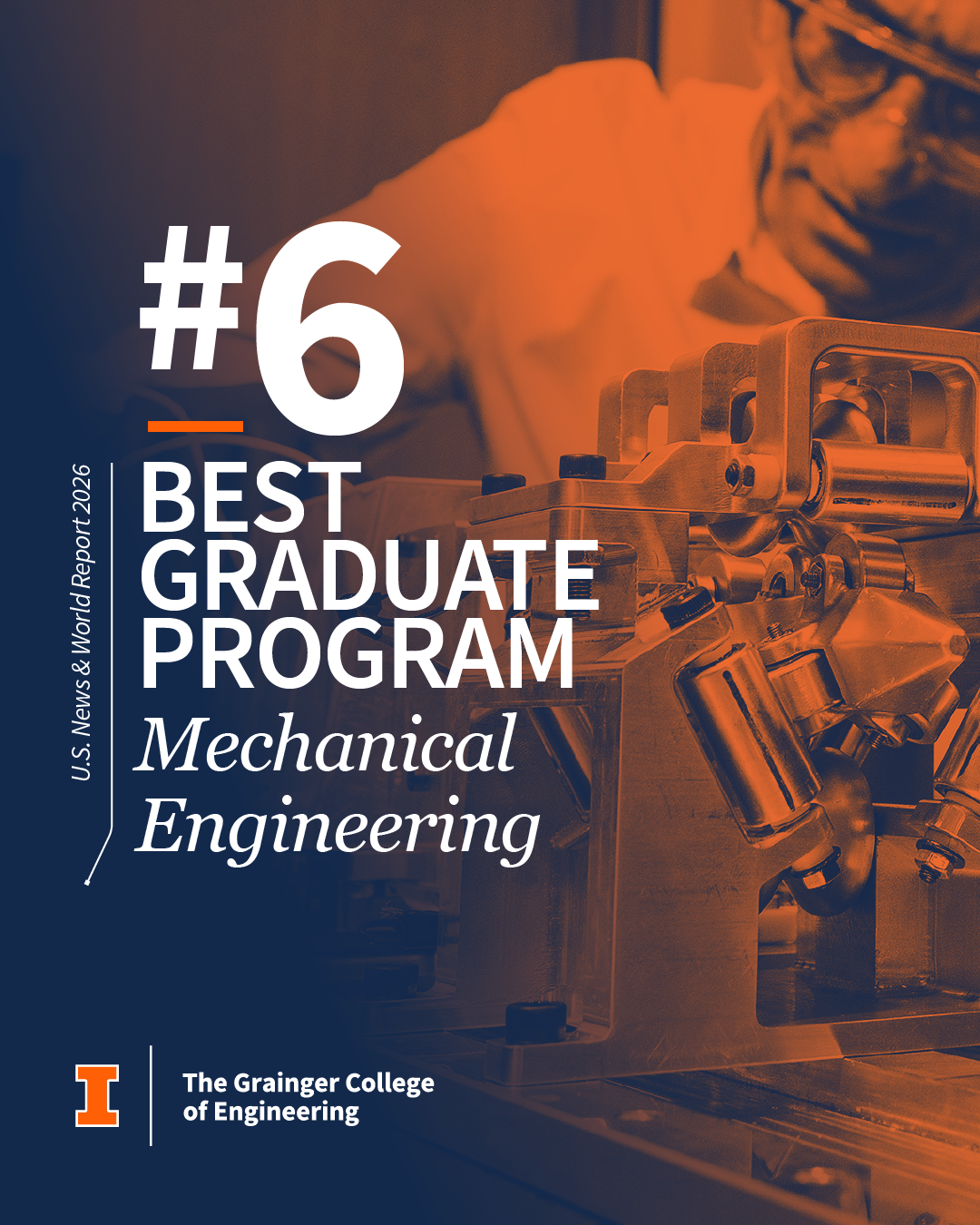 #6 best graduate program in mechanical engineering