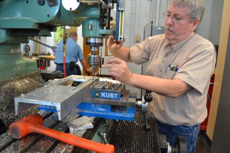 Senior Laboratory Mechanic Jeff Smith.