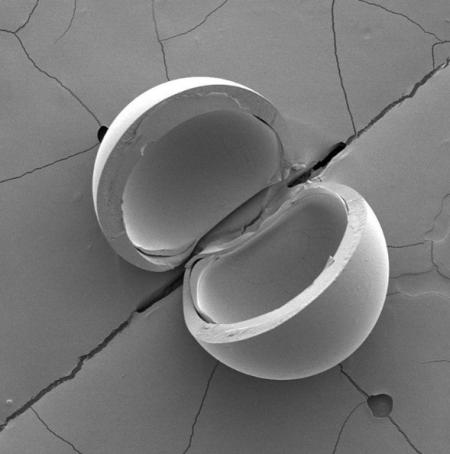 &acirc;&euro;&oelig;Microcapsules: The Building Block of Self-Healing Materials&acirc;&euro;Â