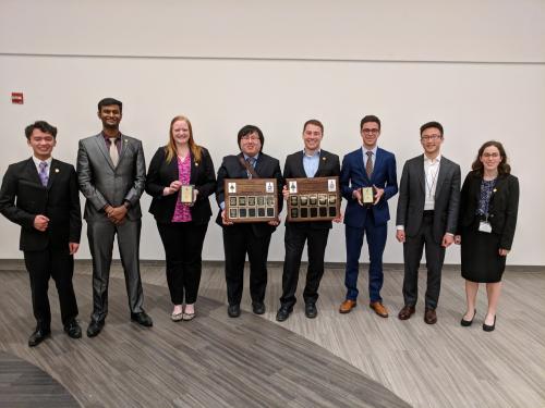 PTS members with their national awards.