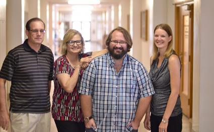 John Wierschem, Laurie Macadam, Robbie Vermillion, and Marcia Mathis.