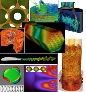 A collection of simulation results using NekCEM/Nek5000.