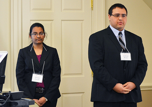 Members of the MechSE ME470 senior design team.