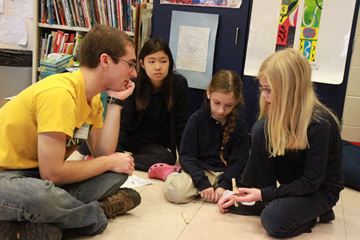 Students learned about the variety of problems that engineers try to solve.