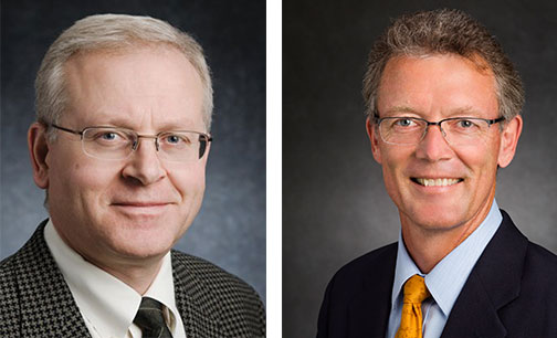 Petros Sofronis (left) and Daniel A. Tortorelli