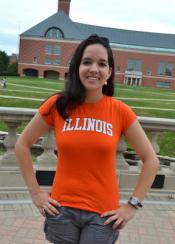 Mechanical Sciences and Engineering senior Val Laguna