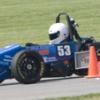 The Illinois Formula SAE car competes at the Virginia International Raceway.