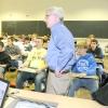 TAM Alumnus David Raske shared his experiences as a professional engineering with TAM 195 class