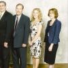 Barry Rhine (VP and General Manager of Information System's Defense Systems Division); C-RAM Team: Kim Shleton, Cheryl Davis, Scott Adkins, Dave Cranmer, Amy White; and Linda Mills (Corporate VP and President of Information Systems Sector)