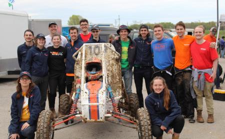 SAE Baja leadership team