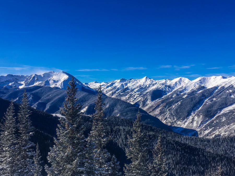 The top of Aspen Mountain, elevation 11,212 feet. Photo by Taylor Tucker.