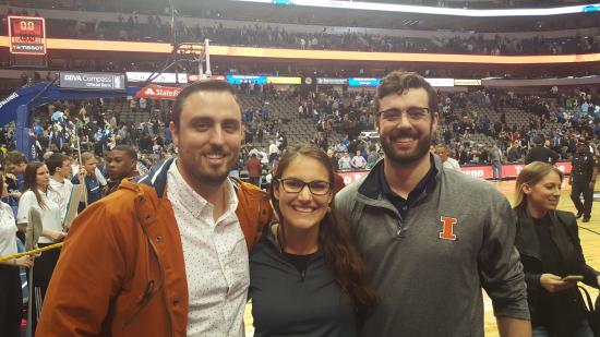 Now that I'm living in the same city permanently instead of rotating, I've become somewhat of a sports fan. It's my second season as a Dallas Mavs season ticket holder!