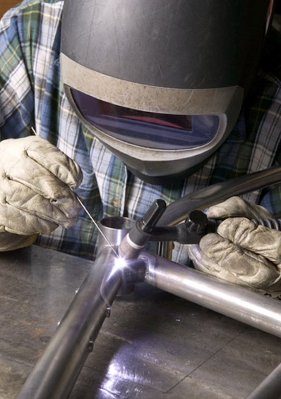 Tig welding creates smaller-sized, very precise welds. Photo from Google Images.