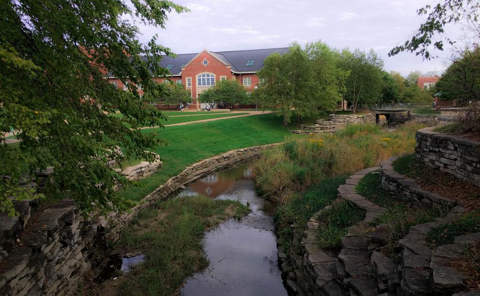 Boneyard Creek in late September.