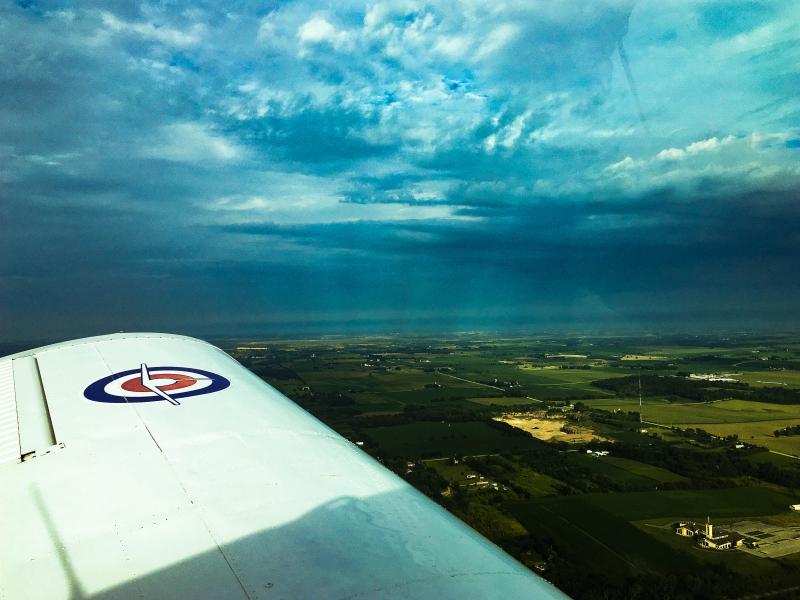 Approaching Ripon, Wisconsin.