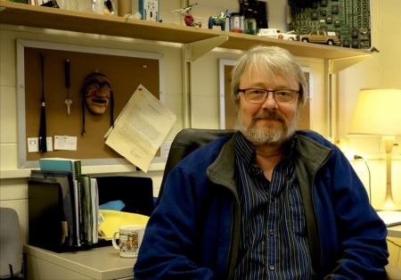 Physics professor and Associate Head for Undergraduate Programs Mats Selen was named a 2015 Professor of the Year. Photo by Taylor Tucker. 