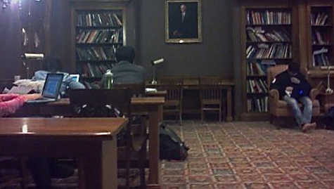 President's Lounge in the Illini Union.