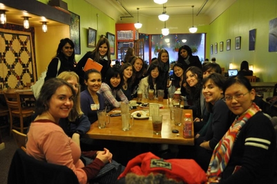 MechSE Grad Women at Cafe Kopi