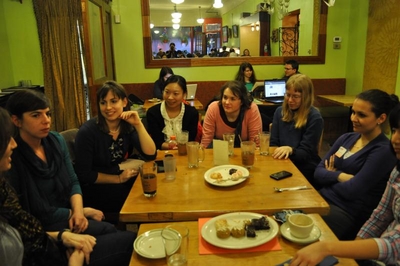 MechSE Grad Women at Cafe Kopi
