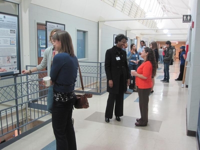 Poster session participants