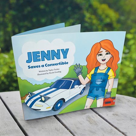 cover of Jenny Saves a Convertible