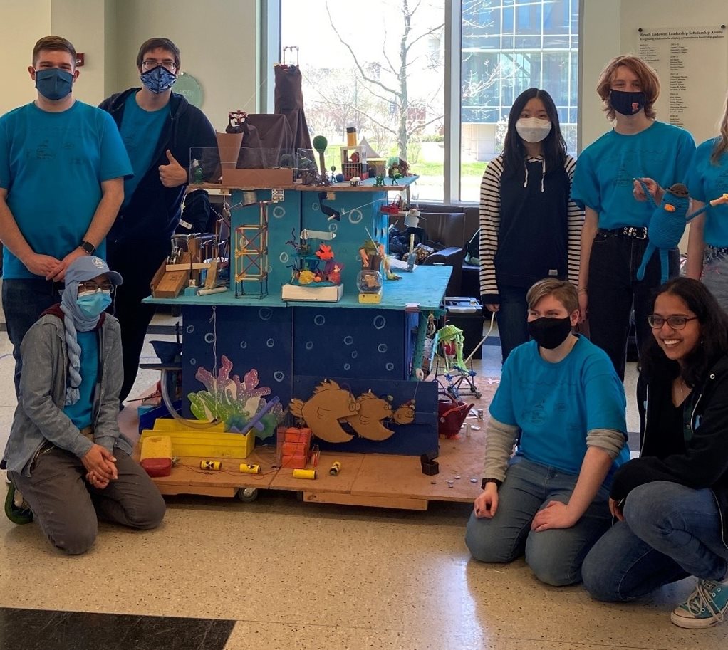 Illinois Rube Goldberg Team Creative Geniuses Wanted Mechanical Science & Engineering UIUC