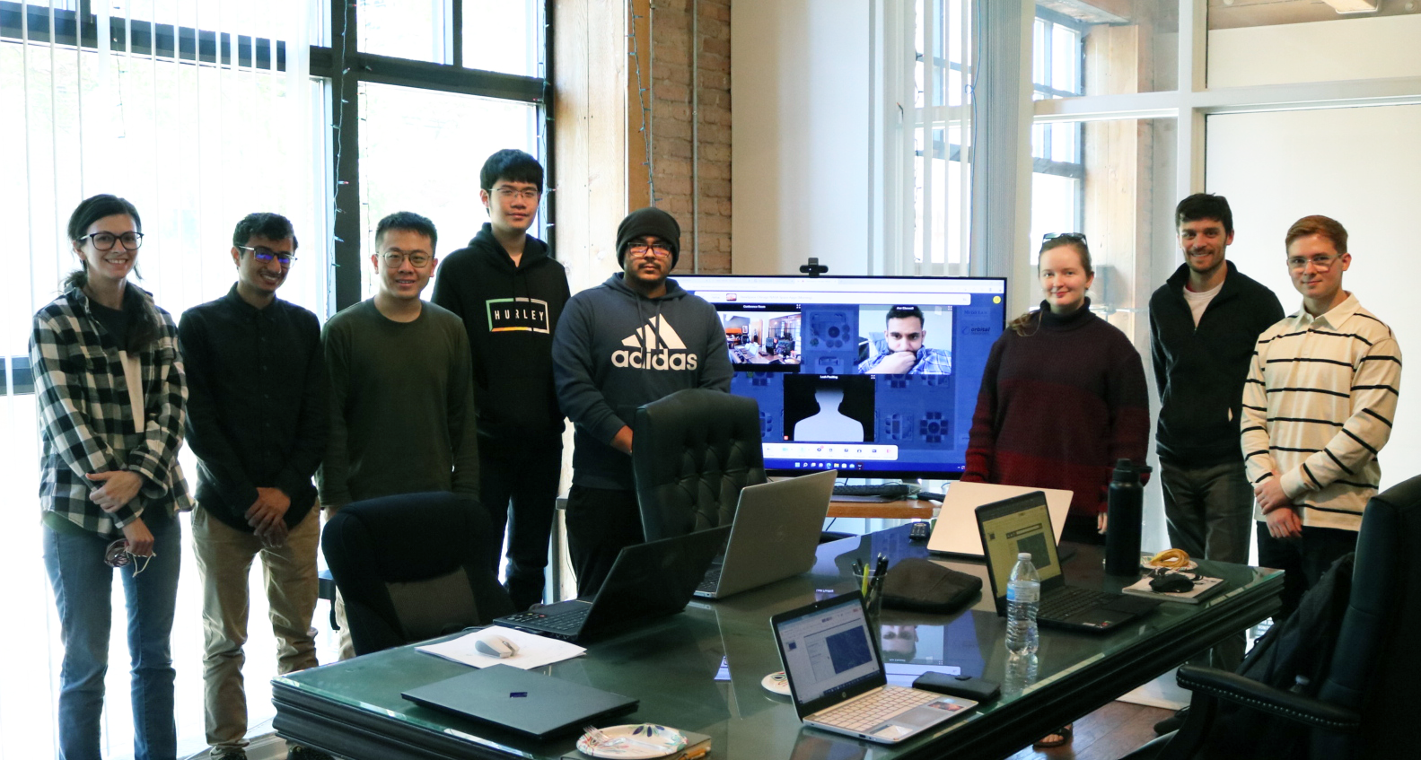 students at the NASA International Space Apps Challenge.