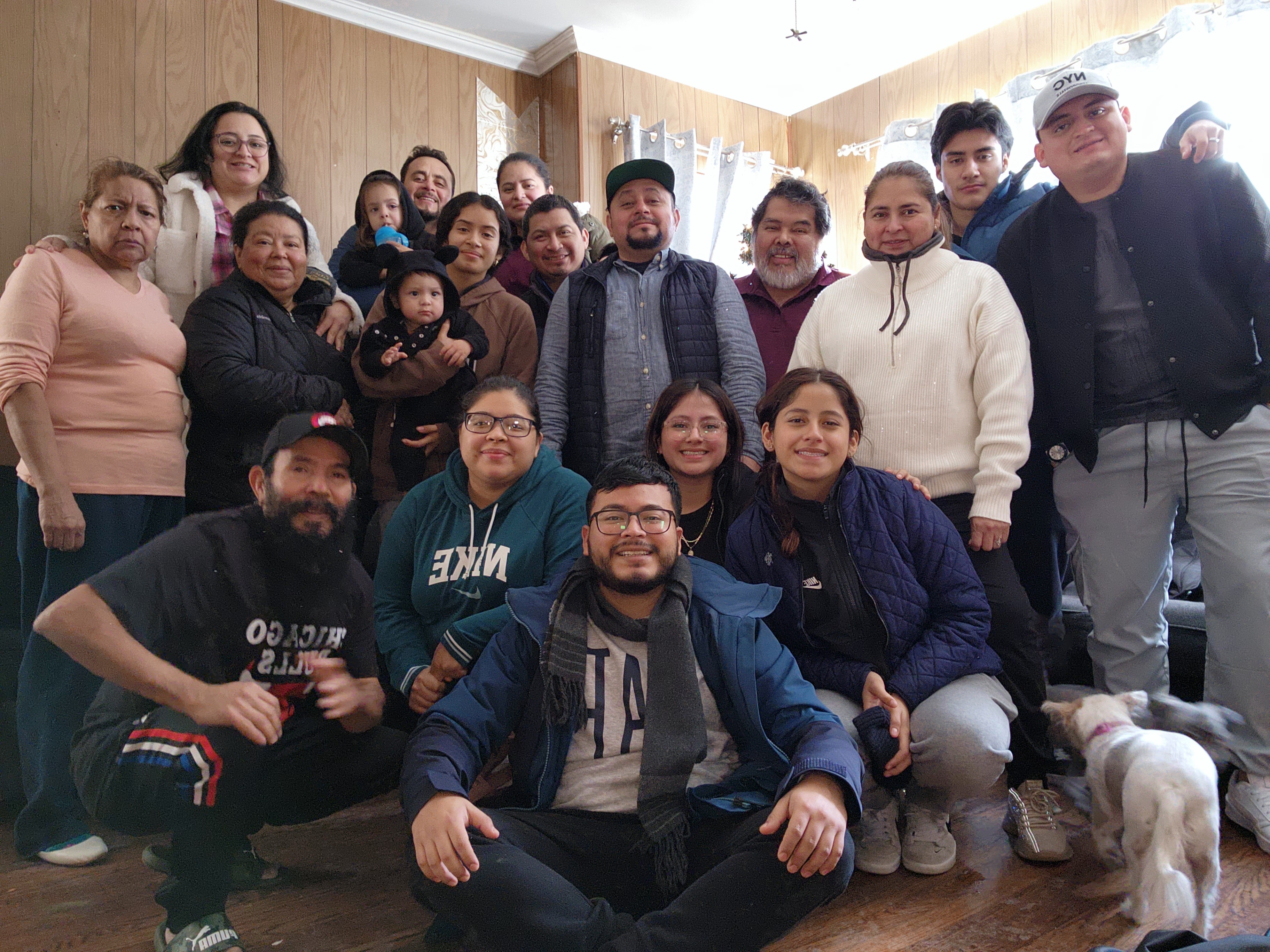 Jonathan Cifuentes with family