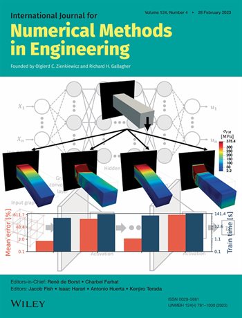 Cover of International Journal of Numerical Methods in Engineering