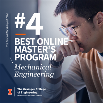 #4 Best Online Master's Program in Mechanical Engineering