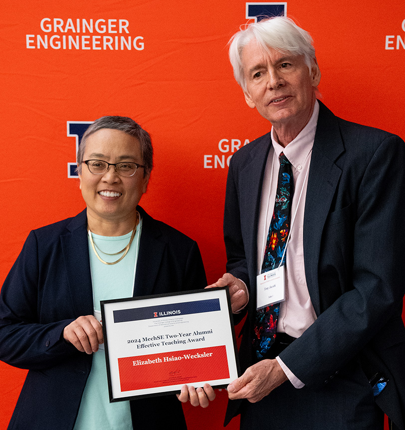 Elizabeth Hsiao-Wecksler and Tony Jacobi