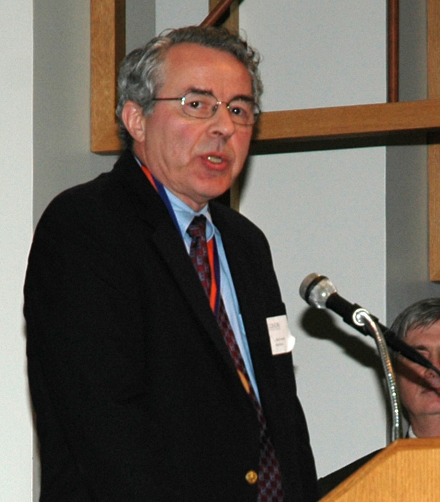 Ben Freund speaking at a podium
